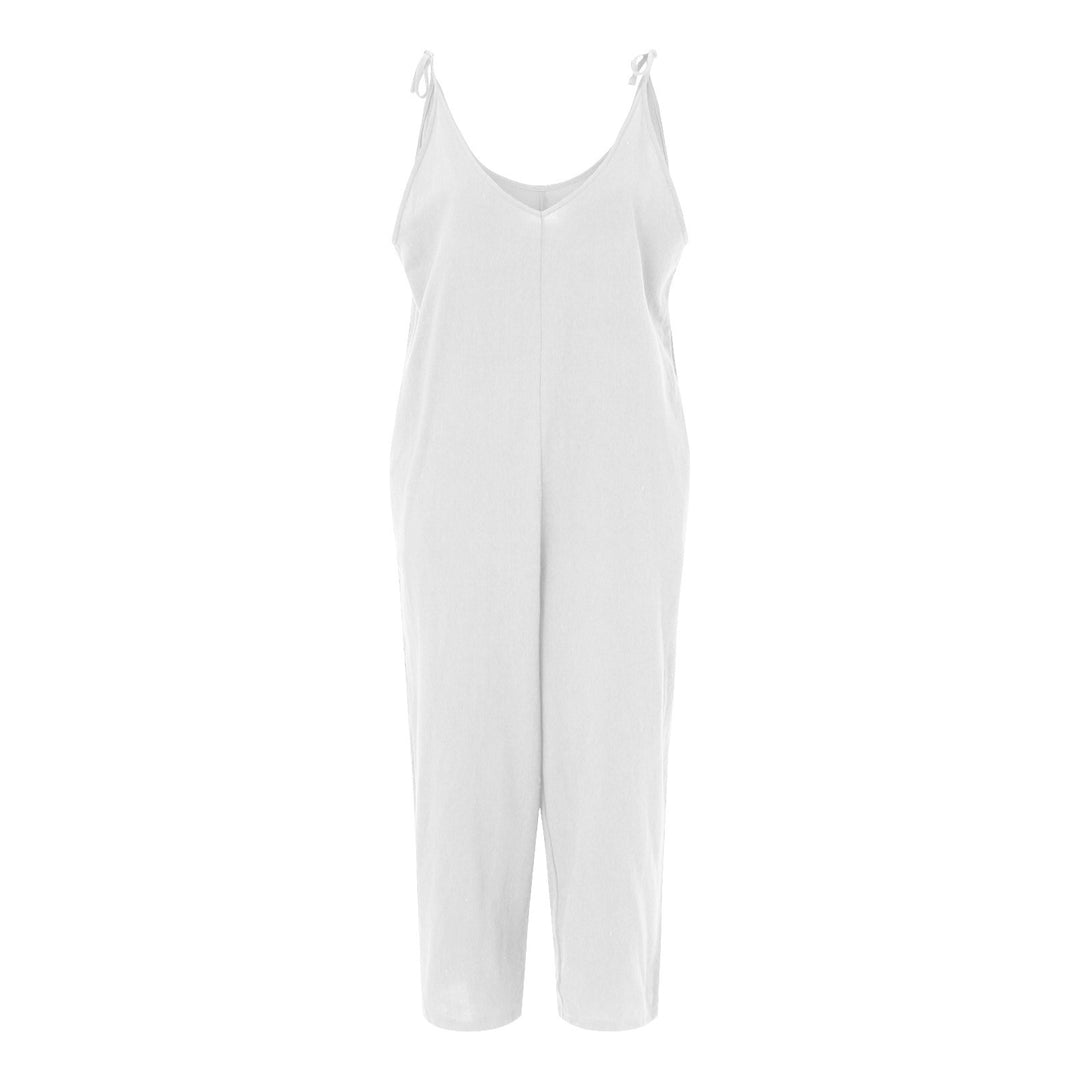 Ladies Leisure Spaghetti Strap Overall Lune London