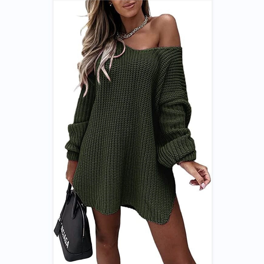 Women's Oversized Knit Dress Lune London