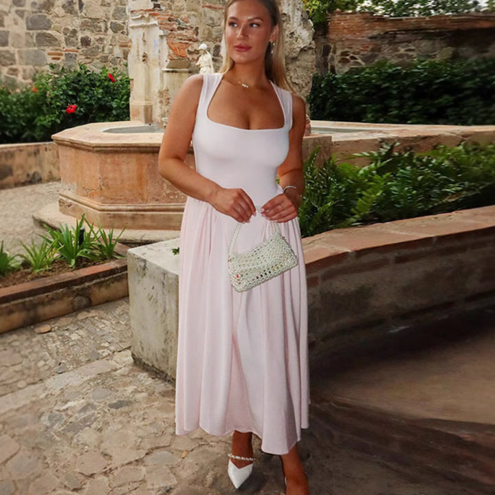 Robe maxi fluide pour femmes avec coupe sophistiquée Chic & Stil