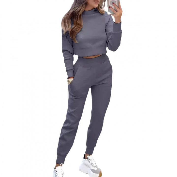 Lune London high waist set for ladies with a short top