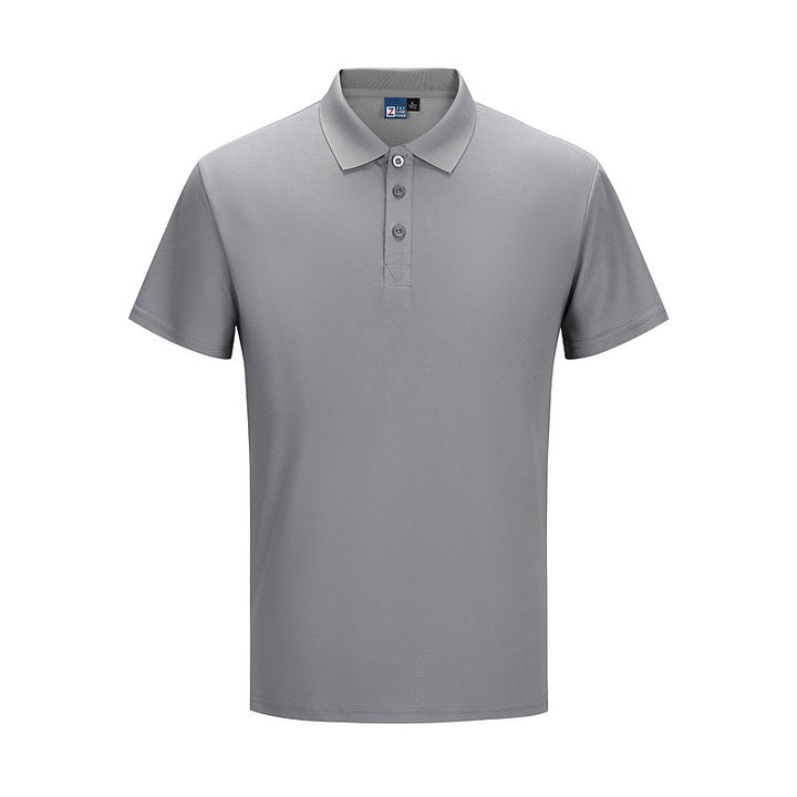 Men's sports polo in breathable functional material Lune London