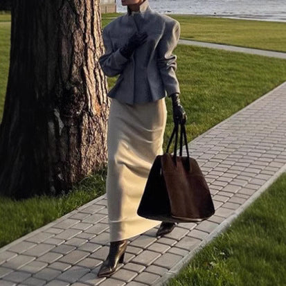 Oversized wool blazer for women in a smart-casual style Lune London