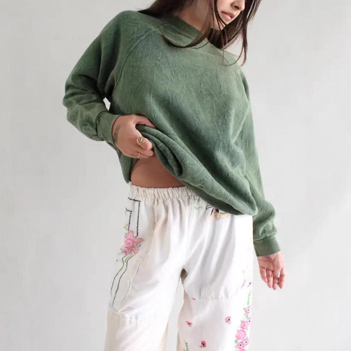 Ladies Casual and Comfortable Sweatshirt with Relaxed Fit Lune London