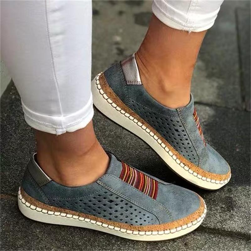 Women's Slip-On Sports Shoes Comfortable with a Breathable Surface Structure Lune London