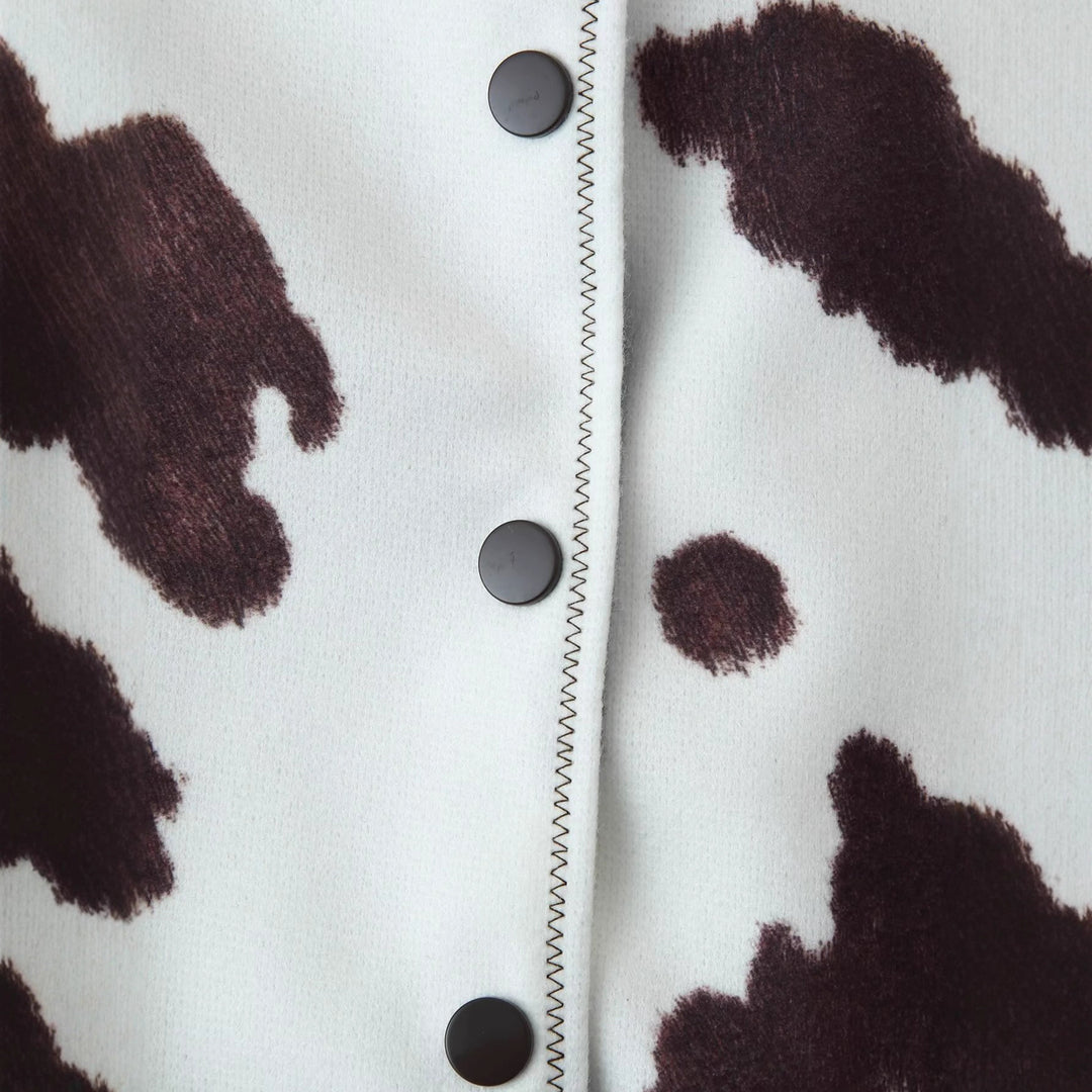 Short women's jacket with Chelsey Lune London pattern