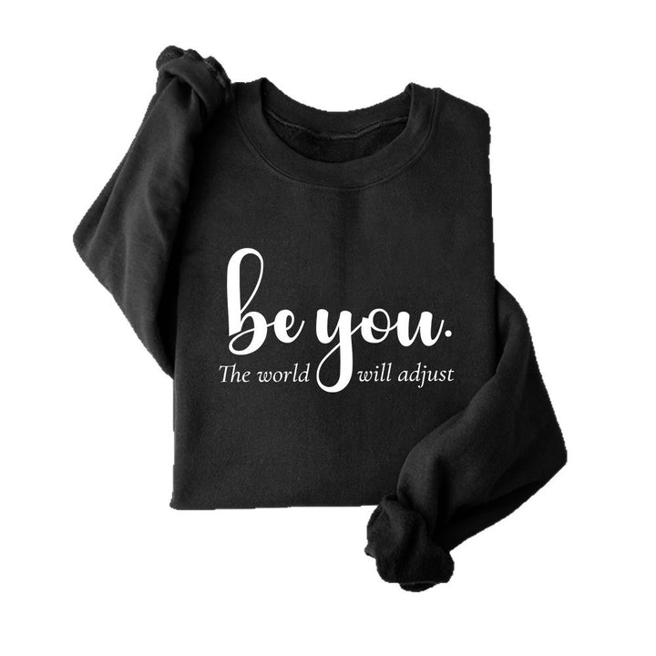 Sweat-shirt pour femmes avec motif inspirant et message motivant Chic & Stil