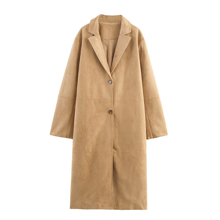 Casual faux leather coat for women with oversized fit Lune London