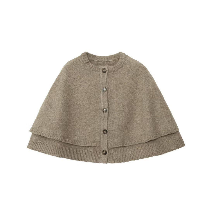 Elegant knitted jacket for women with refined buttons Lune London
