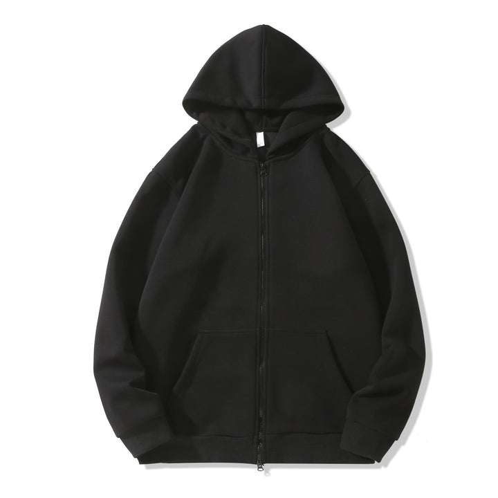 Ladies hoodie jacket with full zip and practical pockets Chic & Stil