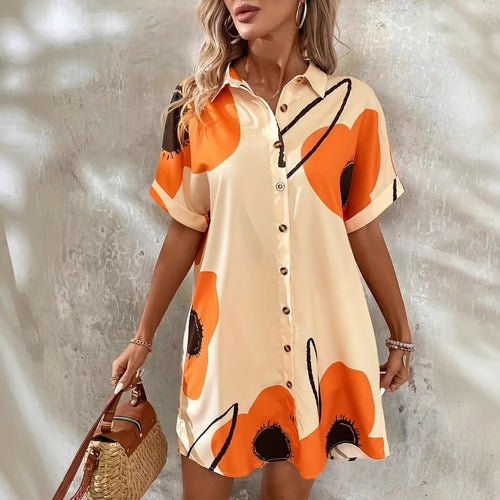 Lune London floral shift dress for women