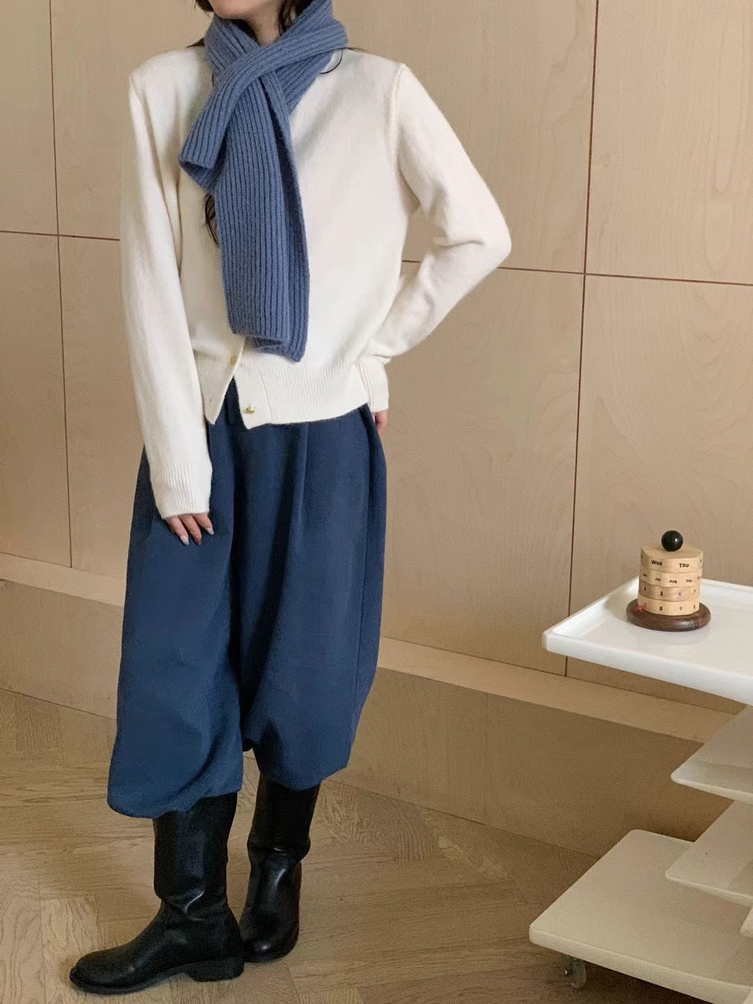 Cardigan femme avec des détails de boutons élégants et un matériau doux Chic & Stil