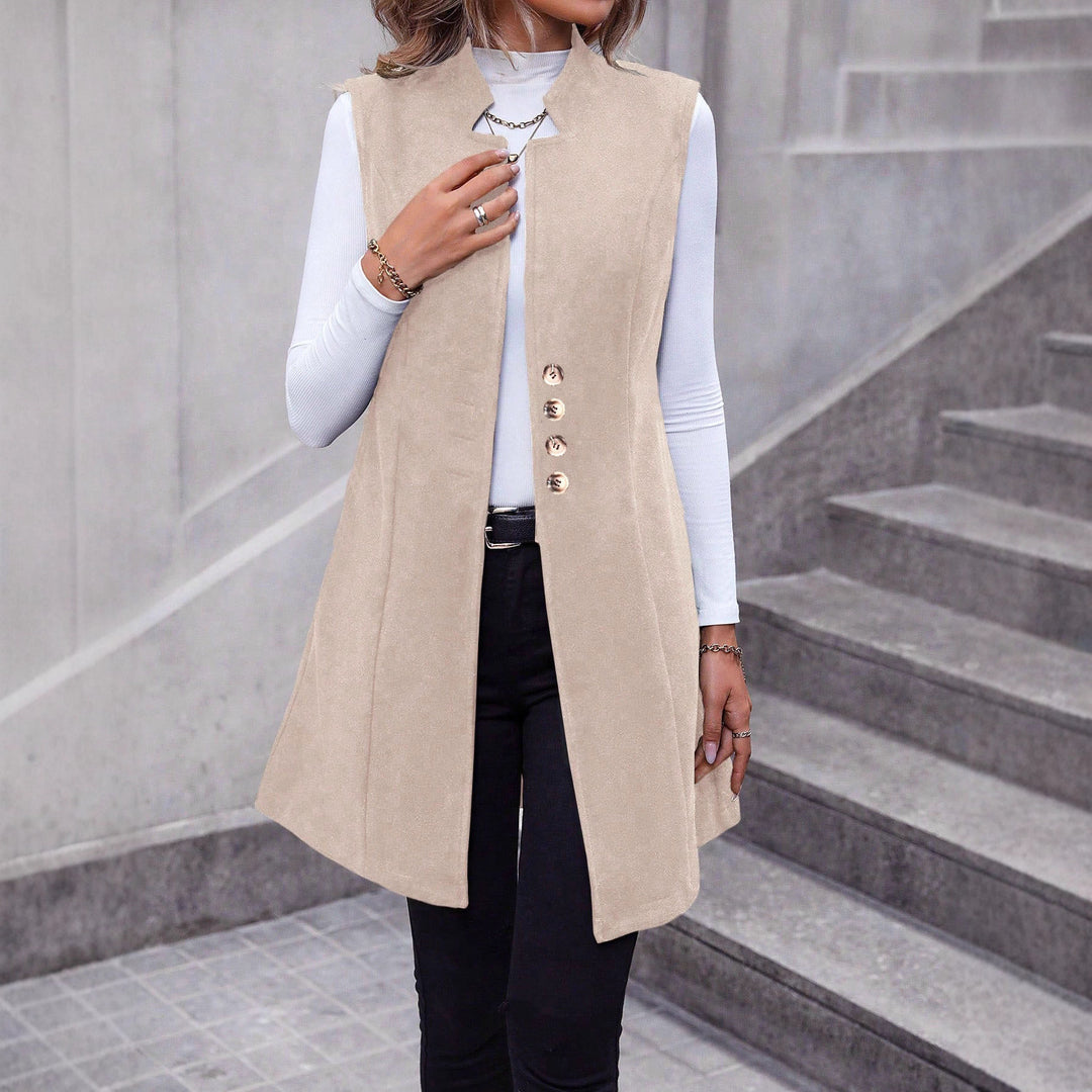 Ladies elegant sleeveless vest Lune London