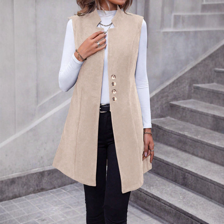 Ladies elegant sleeveless vest Lune London