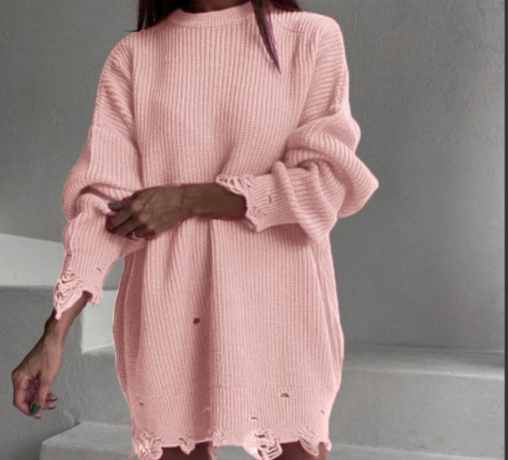 Oversized knit dress for women Lune London