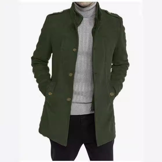 Stylish men's transition jacket with a modern fit and practical pockets Lune London