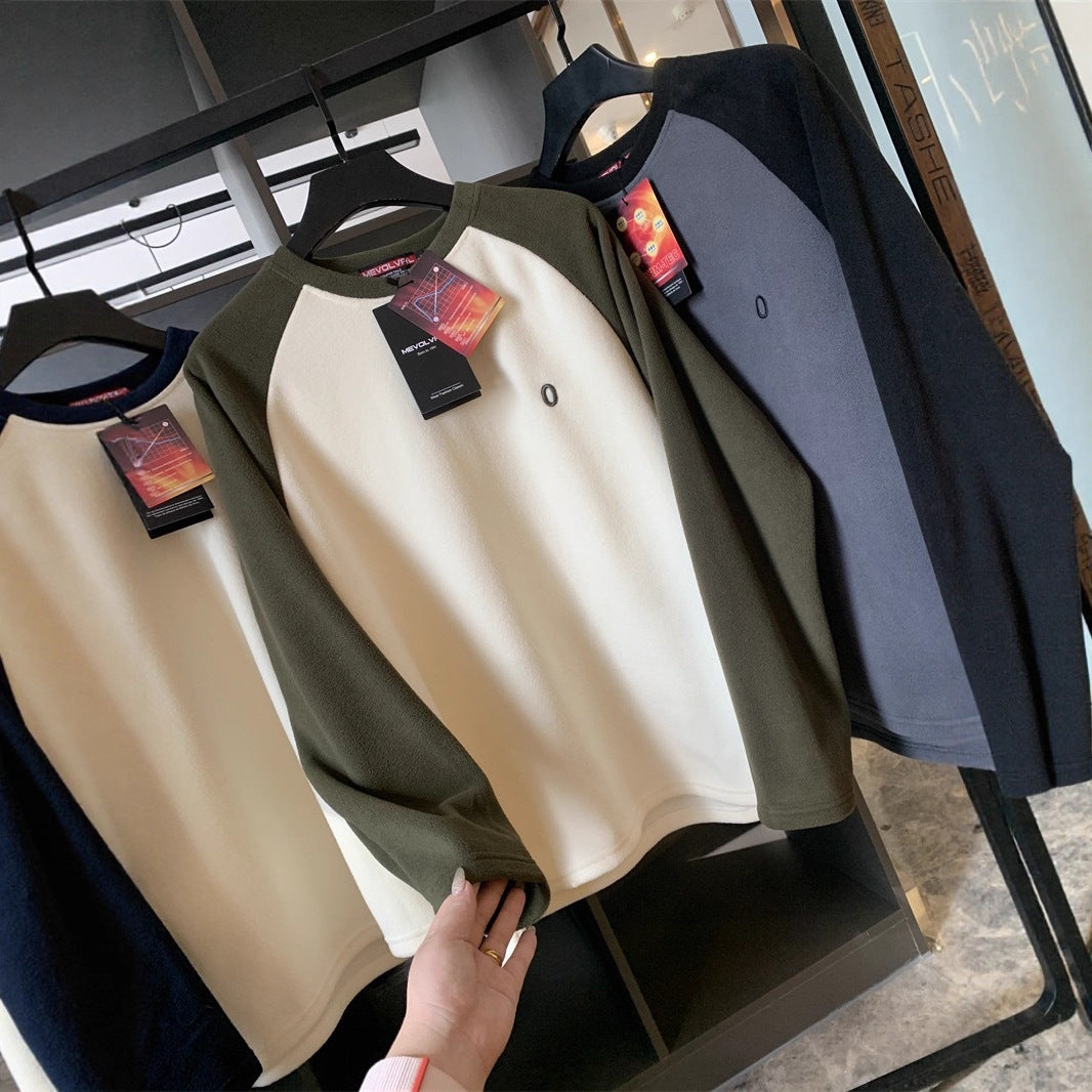 Femme haut en polaire avec manches raglan et grand confort de port Chic & Stil