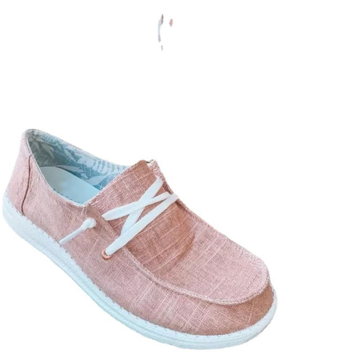Casual slip-on sneakers for women with elastic details and non-slip sole Lune London
