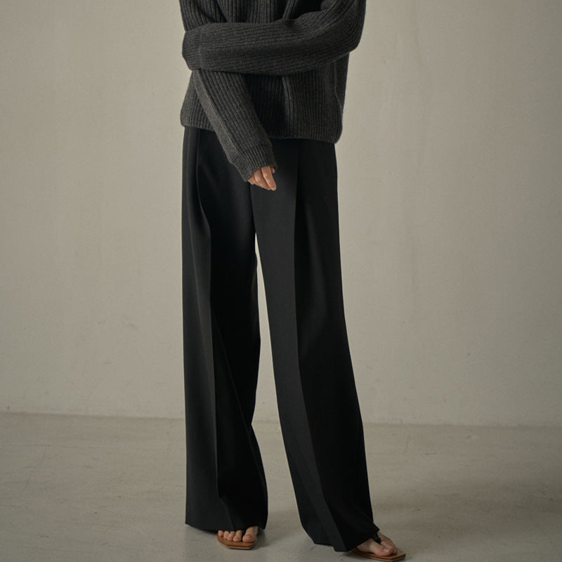 Pantalons culotte haute élégance pour femmes avec ceinture amovible Chic & Stil