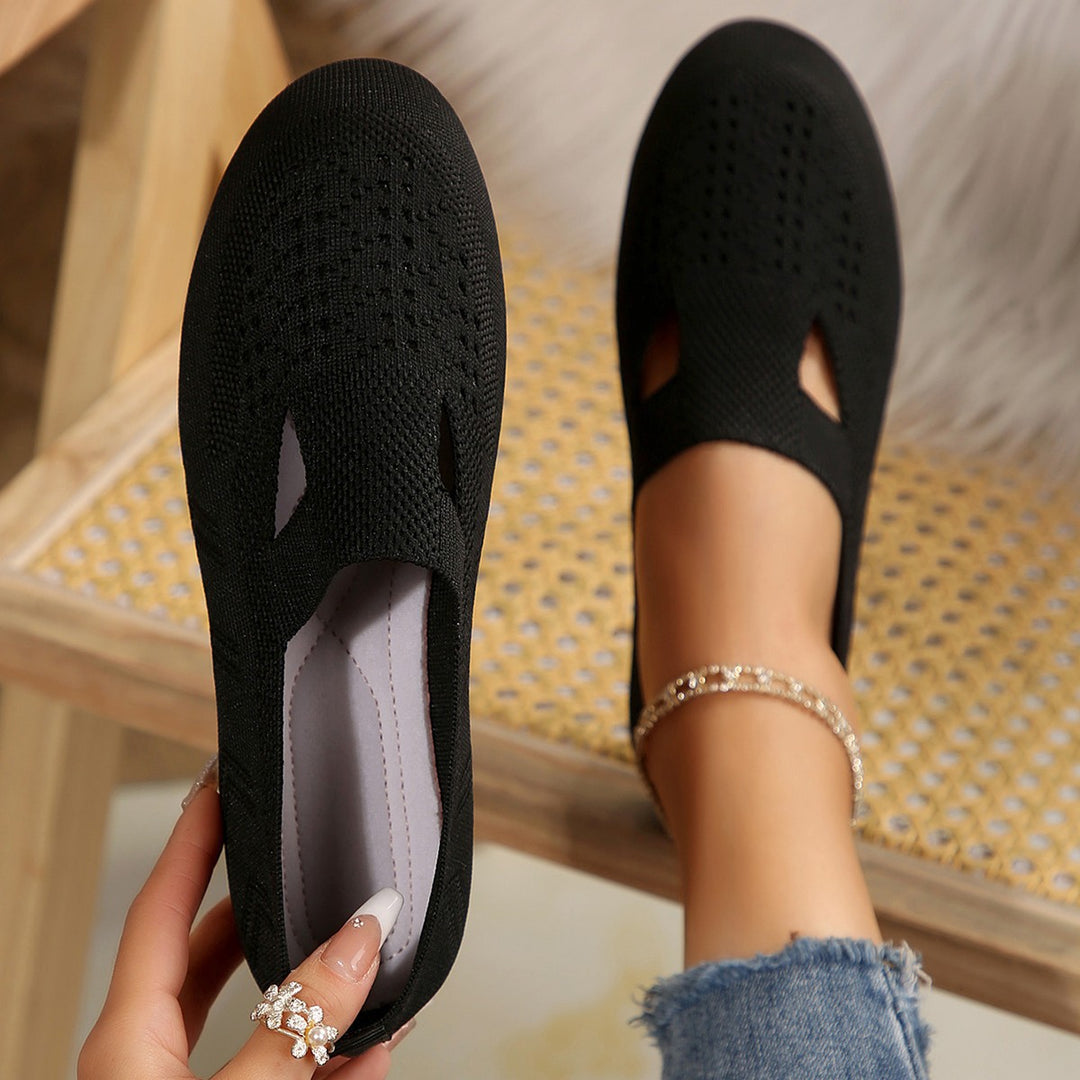 Ladies breathable mesh shoes Slip-On Lune London