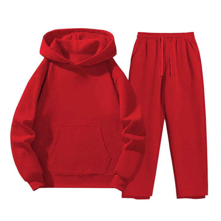 Women's Sweat Suit with Cozy Hoodie and Practical Jogging Pants Lune London