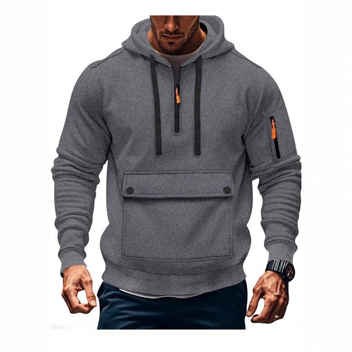 Casual hoodie for men with practical pockets Lune London