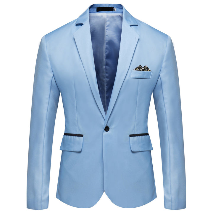 Men's Fashionable and Elegant Suit Jacket with Satin Finish Lune London