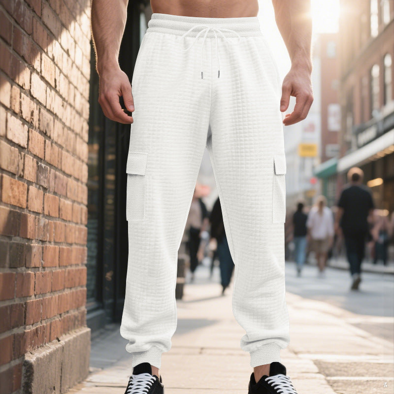 Cargo jogger pants for men with functional pockets Lune London