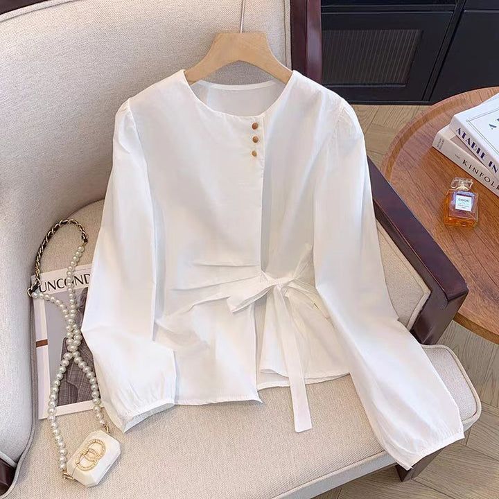 Blouse pour femmes avec élégant nœud papillon Chic & Stil