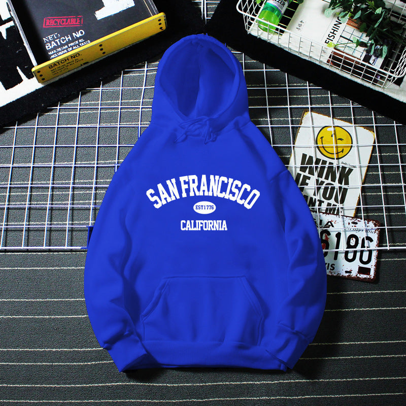 Women's Hoodie with San Francisco Print Chic & Stil