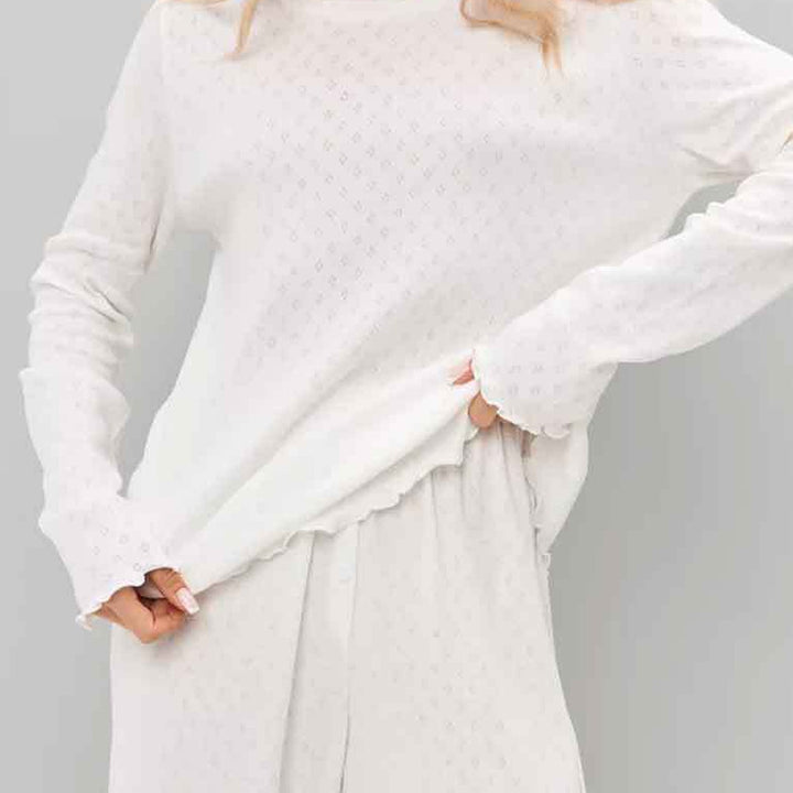 Ladies soft fabric lounge outfit Lune London