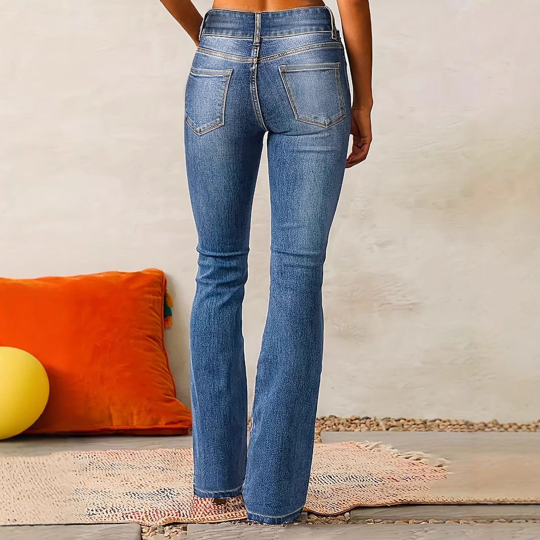 High-waisted Bootcut jeans for Women Lune London