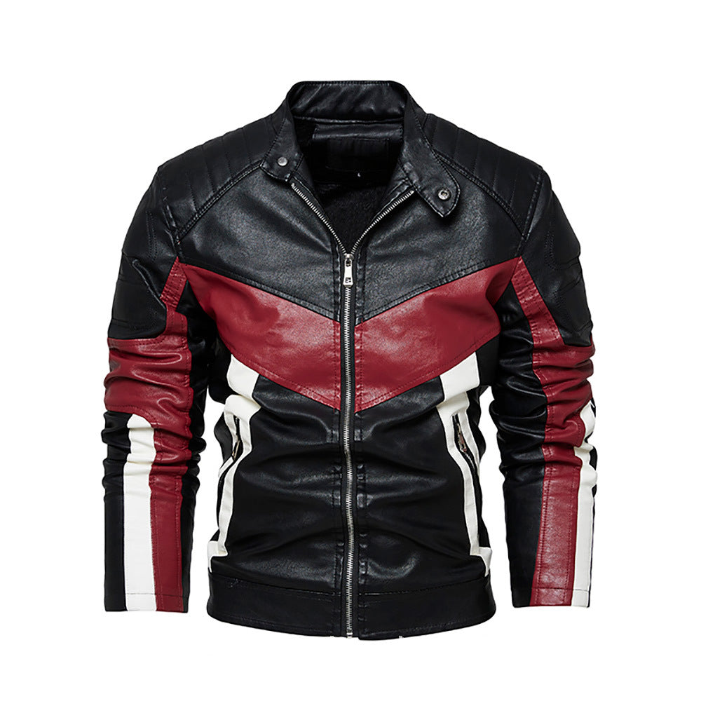Elegant motorcycle jacket for men in high-quality leather Lune London