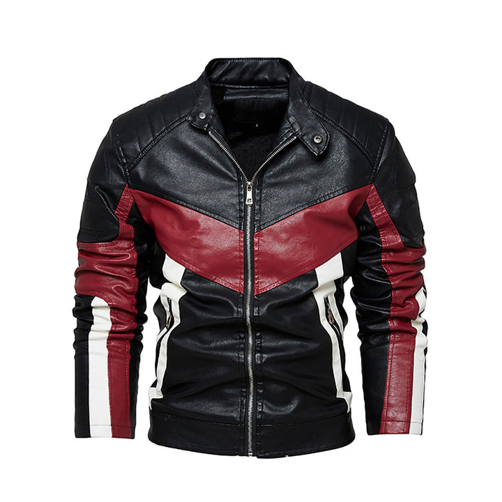 Elegant motorcycle jacket for men in high-quality leather Lune London