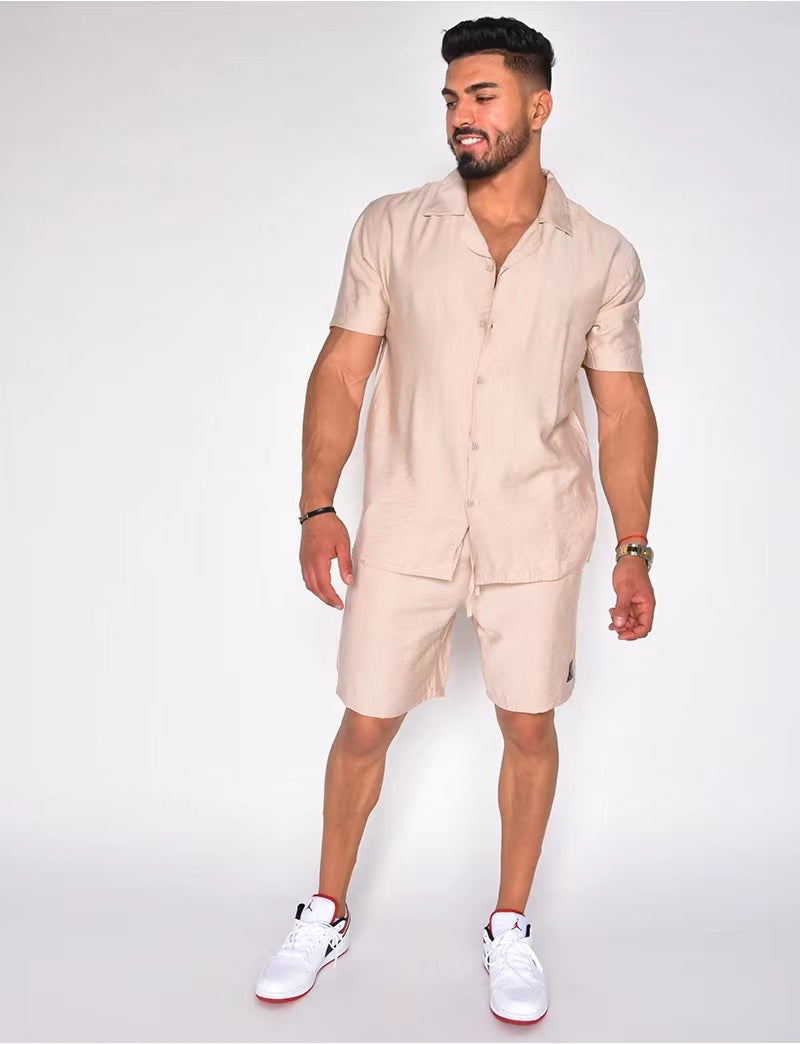 Short Sleeve Shirt for Men Set Lune London