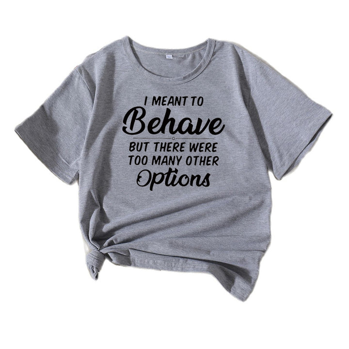 Ladies Casual Humor T-Shirt Lune London