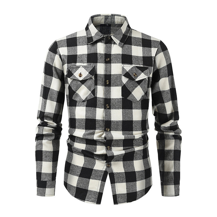 Checkered shirt for men with a stylish cut Lune London