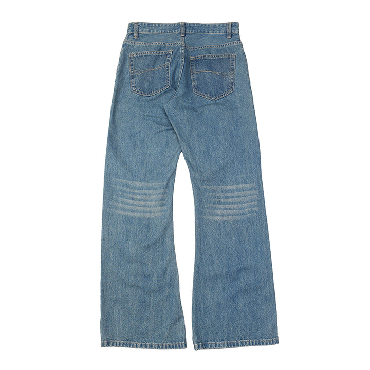 Women's wide leg jeans with an original Lune London design