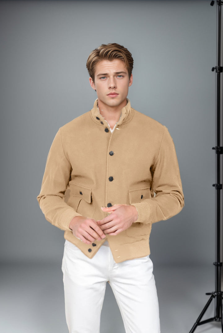 Trendy utility jacket for men with practical pockets Lune London 1760428331