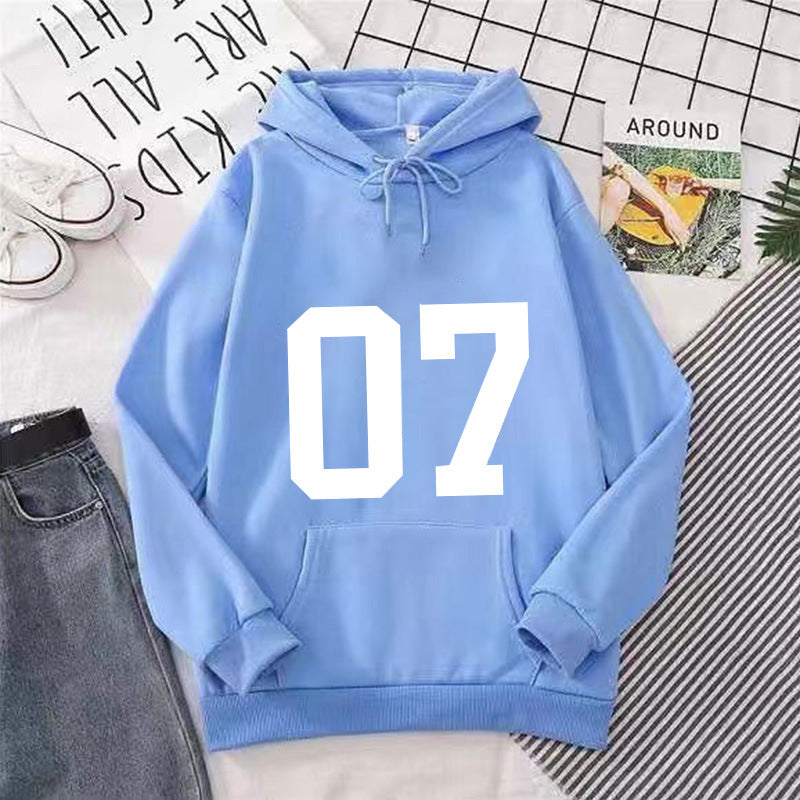 Women's hoodie with large lettering Chic & Stil