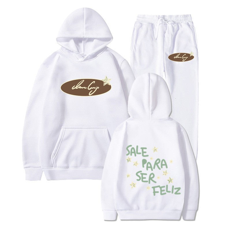 Women’s hoodie sweatshirt with inspiring lettering and casual cut Chic & Stil