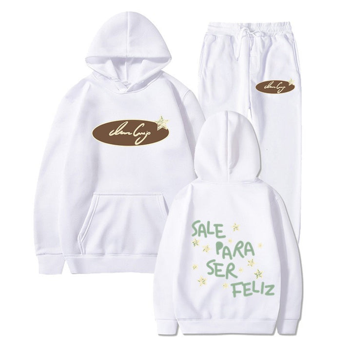 Women’s hoodie sweatshirt with inspiring lettering and casual cut Chic & Stil