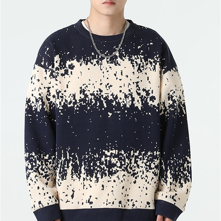 Men's sweatshirt with modern digital print Lune London