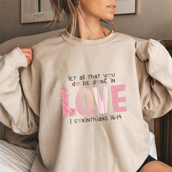 Sweatshirt pour femmes avec imprimé inspirant et coupe confortable Chic & Stil