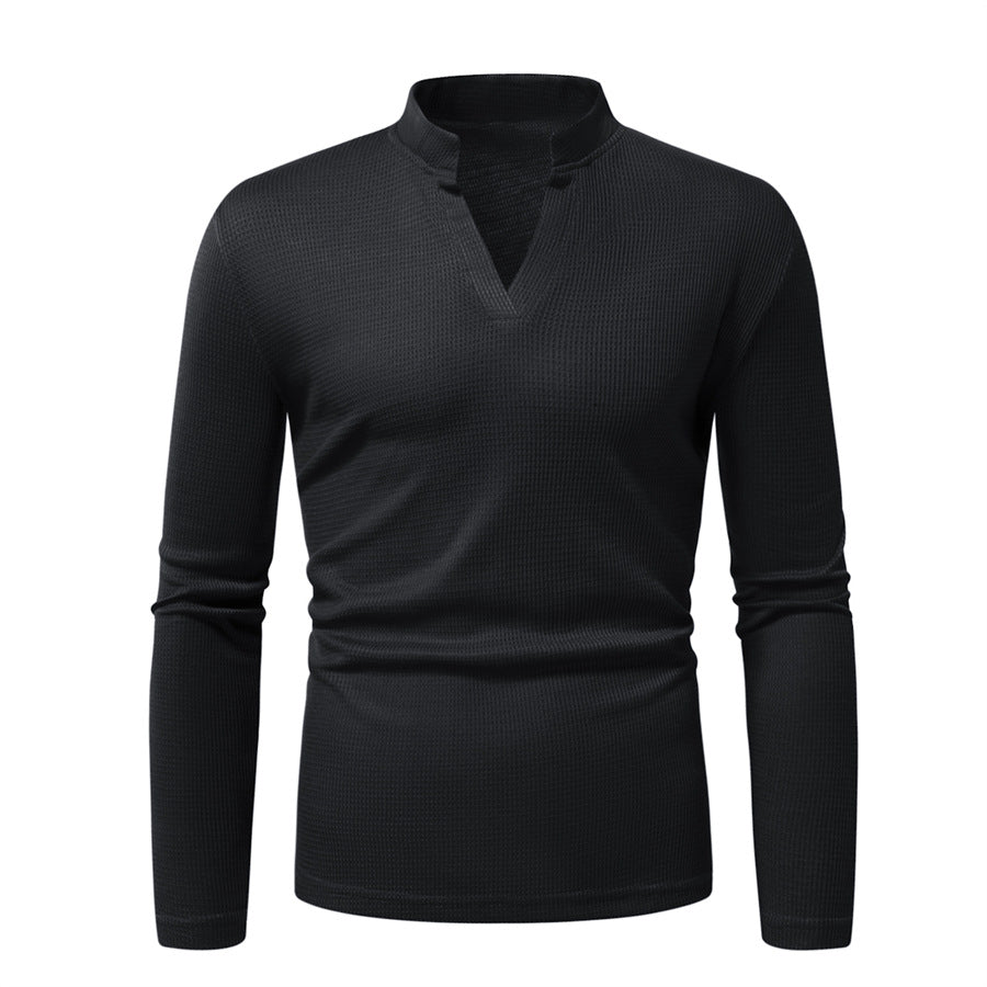 Men's long sleeve shirt with textured surface Lune London