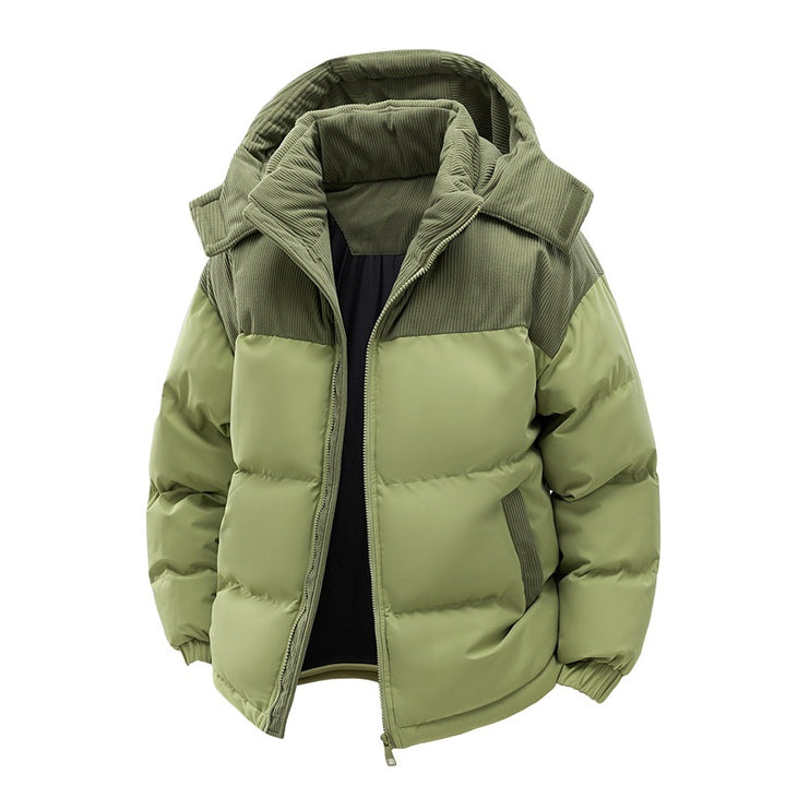 Ladies elegant quilted jacket with practical pockets and adjustable hood Lune London