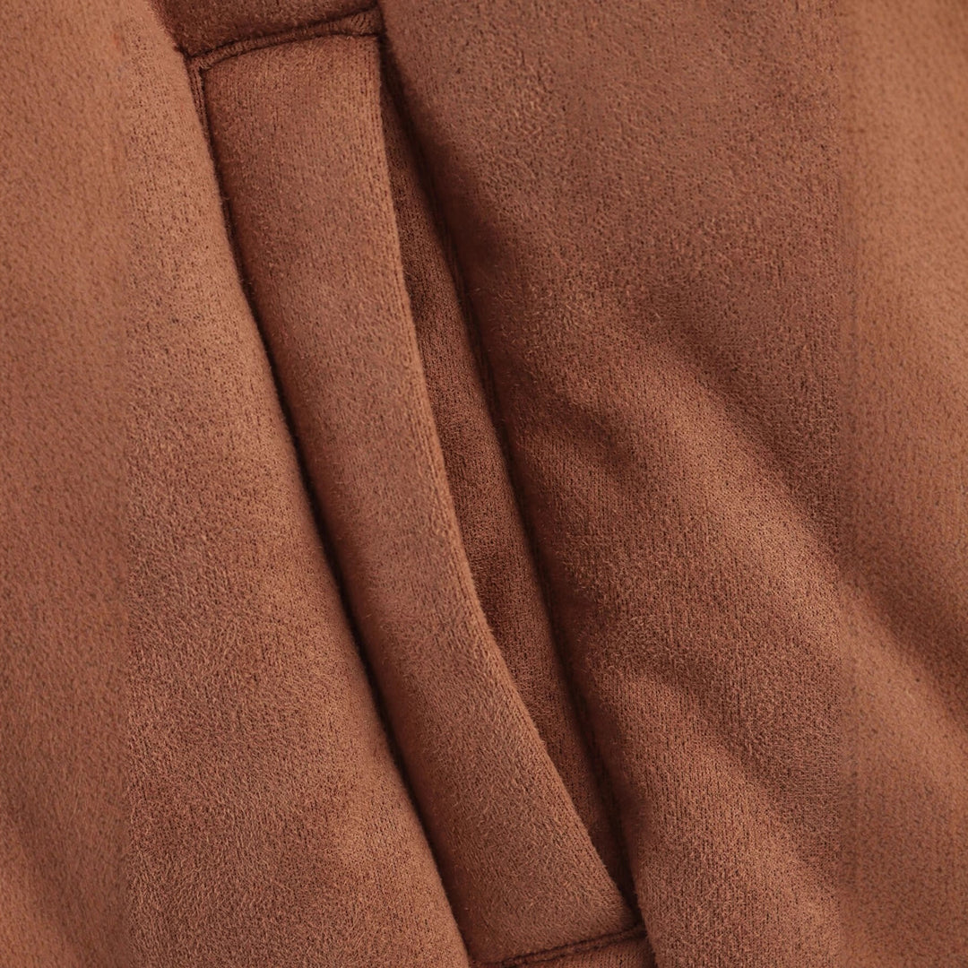 Luxury faux fur jacket for women with soft collar Lune London