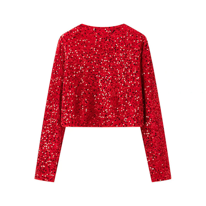 Elegant short jacket for women with stylish ties Lune London