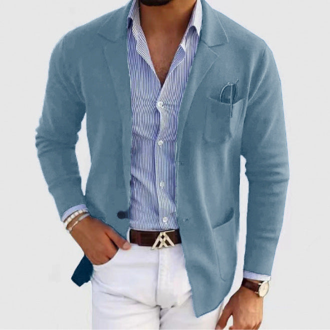 Elegant and comfortable knitted jacket for men Lune London