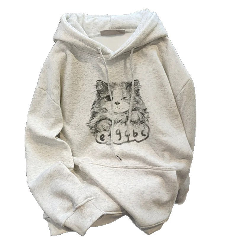 Hoodie pour femmes avec un mignon design d'animal Chic & Stil