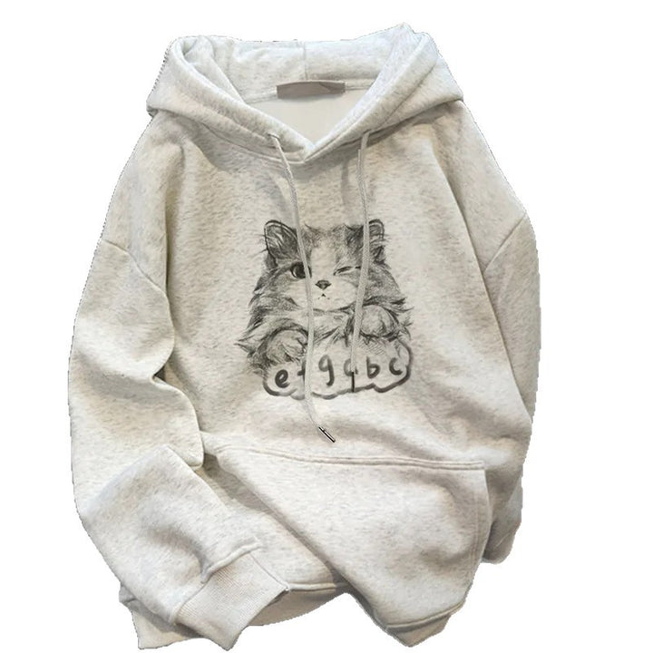 Hoodie pour femmes avec un mignon design d'animal Chic & Stil